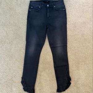 Joes Jeans with Ruffle Bottom